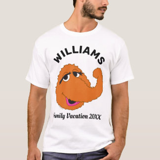 セサミストリート | Snafleupagus家族の休暇 Tシャツ