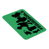 セサミストリート- #SquadGoals マグネット (右側)