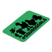 セサミストリート- #SquadGoals マグネット (左側)