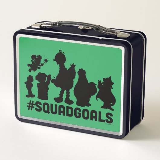 セサミストリート- #SquadGoals メタルランチボックス (裏面)
