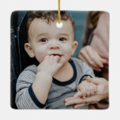 セサミストリート | Winter Elmo セラミックオーナメント (裏面)