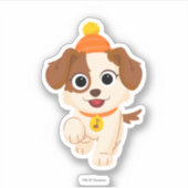 セサミストリート | Winter Tango シール (正面)