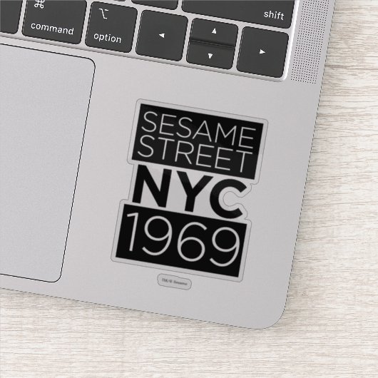 セサミストリートNYC シール (詳細)