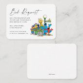 セサミストリートPALSの本のリクエスト挿入 プレイスカード (正面/裏面)