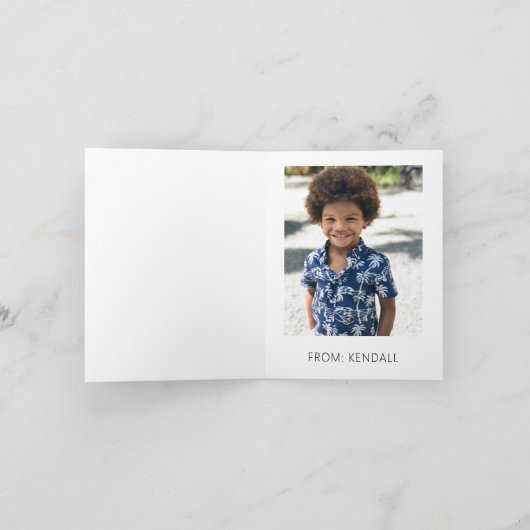 セサミストリートpalsバレンタインデー ノートカード (内部)