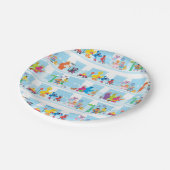 セサミパルス歩く沿いのセサミストリート ペーパープレート (アングル)