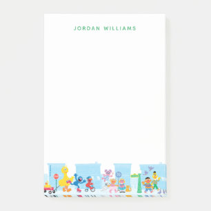 セサミパルス歩く沿いのセサミストリート ポストイット