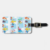 セサミパルス歩く沿いのセサミストリート ラゲッジタグ (正面横)