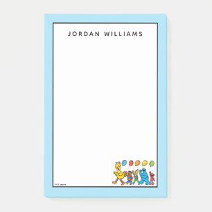 セサミ·ストリートパルズ パーティーバルーン ポストイット