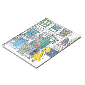 セサミ・パルズ・ドードリーの図 ノートブック (左側)