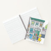 セサミ・パルズ・ドードリーの図 ノートブック (内部)