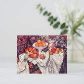 セザンヌのファインアートの郵便はがき ポストカード (スタンド正面)