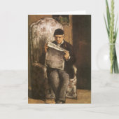 セザンヌの芸術家の父 カード (正面)