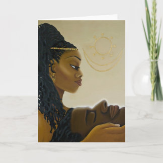 セザンヌの「マイ・キング」ブランク・グリーティングカード カード