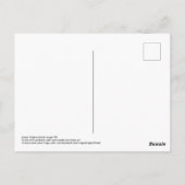 セザンヌはがきに敬意を表する ポストカード (裏面)