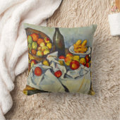 セザンヌりんごの枕のバスケット クッション (ブランケット)