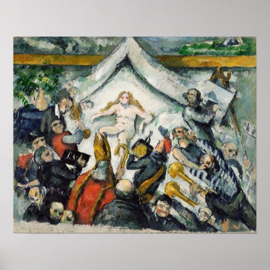 セザンヌザエターナルフェミニン ポスター (正面)