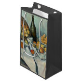 セザンヌバスケットりんご印象派アート スモールペーパーバッグ (正面アングル)