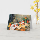 セザンヌファインアートグリーティングカード カード (黄色い花)