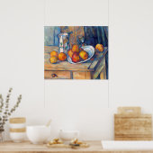 セザンヌポスト印象主義ポールセザンヌ静物詩 ポスター (キッチン)