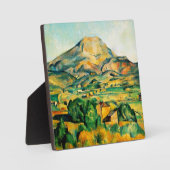 セザンヌモントサントビクトワールのプラーク フォトプラーク (正面)