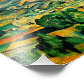 セザンヌモントサントビクトワールプリント フォトプリント (角)