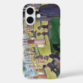 セザンヌ流日曜日の午後 ネオ印象派絵画 Case-Mate iPhoneケース (裏面)