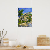 セザンヌ渓谷の底 ポスター (キッチン)