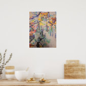 セザンヌ絵画ズ – マーク・ペッチネリによって修正 ポスター (キッチン)