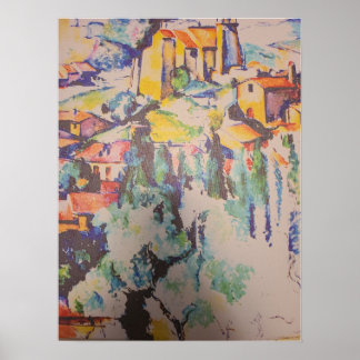 セザンヌ絵画ズ – マーク・ペッチネリによって修正 ポスター