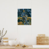 セザンヌ語 – 農民ポートレート ポスター (キッチン)