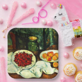 セザンヌ-さくらんぼ素晴らし、アート、 ペーパープレート (パーティー)