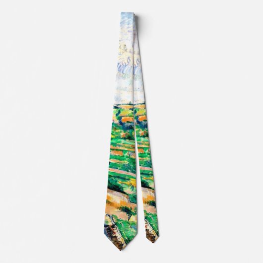 セザンヌ – アウヴェース – シュルオワーズのカントリーサイド ネクタイ (正面)