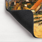 セザンヌ – オーバースのコテージ マウスパッド (コーナー)