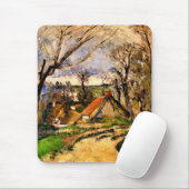セザンヌ – オーバースのコテージ マウスパッド (マウス)