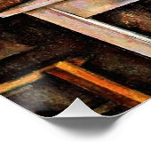 セザンヌ – カードプレーヤー–1892 ポスター (コーナー)