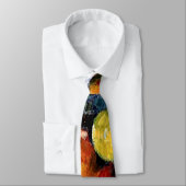 セザンヌ – コンポート、ガラス、リンゴ ネクタイ (タイ)