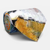 セザンヌ – コンポート、ガラス、リンゴ ネクタイ (ロール)