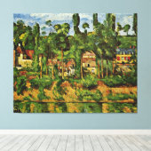 セザンヌ – ザシャトーデメダン キャンバスプリント (インサイチュ (ウッドフロア))