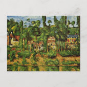 セザンヌ – ザシャトーデメダン ポストカード (正面)