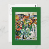 セザンヌ – ザヴィレッジオブガルダン ポストカード (正面/裏面)