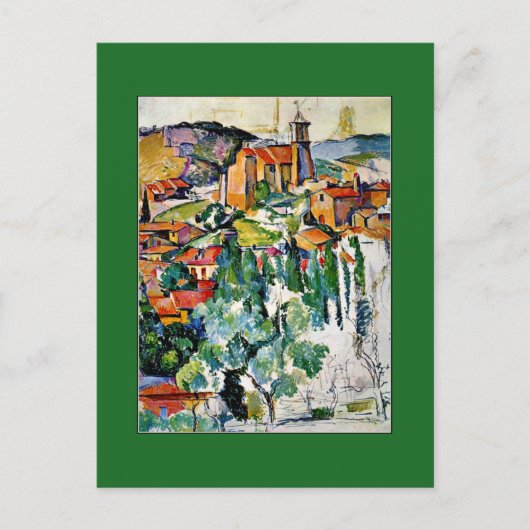 セザンヌ – ザヴィレッジオブガルダン ポストカード (正面)