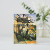 セザンヌ – ザ・ハウスと木 ポストカード (スタンド正面)