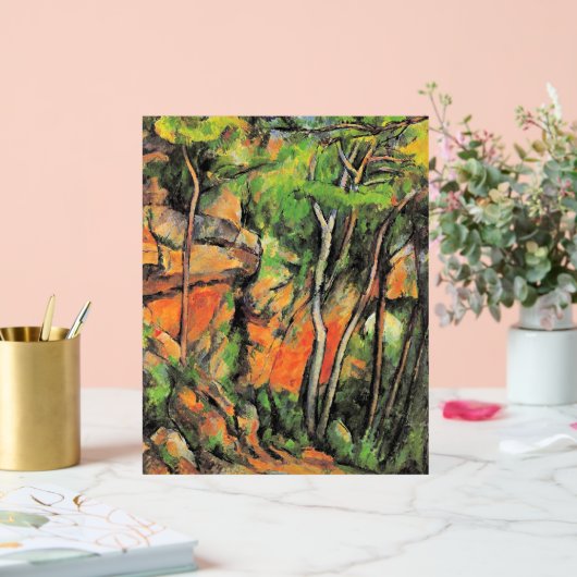 セザンヌ – シャトーノワールの公園 アクリルサイン (ウェディング)