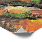 セザンヌ – シャトーノワールの公園 ポスター (角)