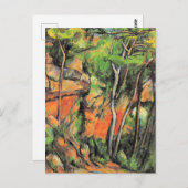 セザンヌ – シャトーノワールの公園 ポストカード (正面/裏面)