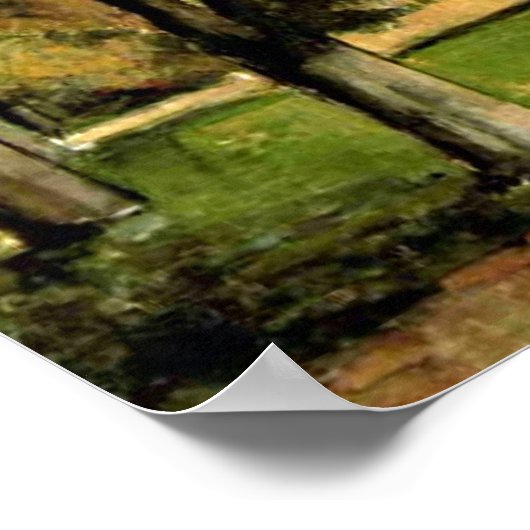 セザンヌ – ジャスデブファンの馬の栗の木 ポスター (角)