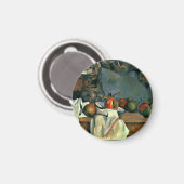 セザンヌ – ジンジャーポットとザクロ マグネット (正面/裏面)