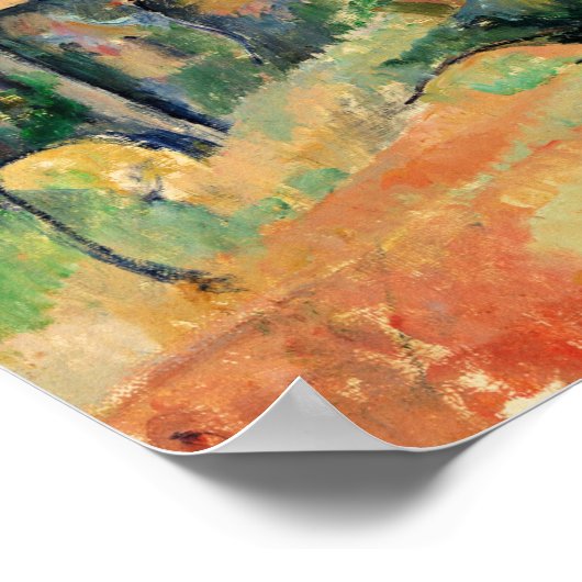 セザンヌ – ハウス・イン・プロヴァンス、アートワーク人気がある ポスター (角)