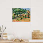 セザンヌ – ハウス・イン・プロヴァンス、アートワーク人気がある ポスター (キッチン)